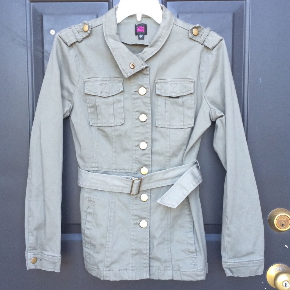 Olive Military Jacket‎